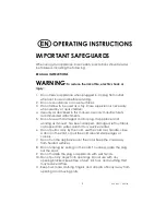 Предварительный просмотр 2 страницы Kalorik USK HVC 1 Operating Instructions Manual