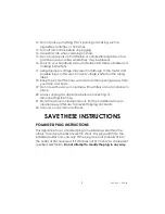 Предварительный просмотр 3 страницы Kalorik USK HVC 1 Operating Instructions Manual