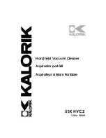 Предварительный просмотр 1 страницы Kalorik USK HVC 2 Operating Instructions Manual