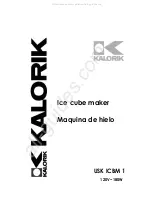 Kalorik USK ICBM 1 Operating Instructions Manual preview