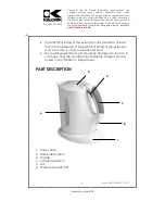 Preview for 4 page of Kalorik USK JK 19967 Operating	 Instruction