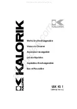 Kalorik USK KS 1 Operating Instructions Manual предпросмотр