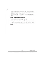 Предварительный просмотр 9 страницы Kalorik USK OV 31513 Operating Manual