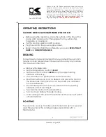 Preview for 6 page of Kalorik USK OV 32091 Operating Instructions Manual