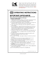 Preview for 2 page of Kalorik USK SC 32648 Operating Instructions Manual