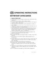 Preview for 2 page of Kalorik USK TO 2 Operating Instructions Manual