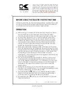 Preview for 5 page of Kalorik USK TO 32206 Operating Instructions Manual