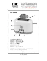 Preview for 20 page of Kalorik USK TO 32206 Operating Instructions Manual