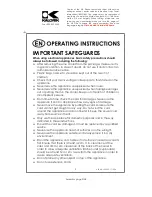 Preview for 3 page of Kalorik USK WCL 32963 Operating Instructions Manual