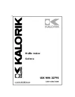Kalorik USK WM 32795 Operating Instructions Manual preview