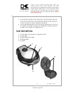 Preview for 4 page of Kalorik USK WM 36589 Operating Instructions Manual