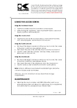 Preview for 9 page of Kalorik VC 42475 Operating Instructions Manual