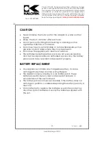 Preview for 13 page of Kalorik VC 42475 Operating Instructions Manual