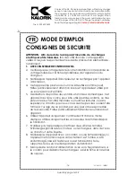 Preview for 16 page of Kalorik VC 42475 Operating Instructions Manual