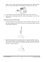 Предварительный просмотр 6 страницы Kalorik VC 46599 Manual