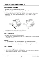 Предварительный просмотр 8 страницы Kalorik VC 46599 Manual