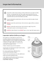 Preview for 2 page of KALOS KLEH125-0300 Assembly Instructions Manual