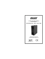 Kalvis K-2-16 User'S Installation And Operation Manual preview