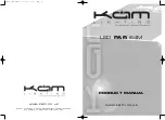 Kam Lighting LED PAR 64M Product Manual preview