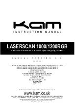 Preview for 1 page of KAM 1000/1200RGB Instruction Manual