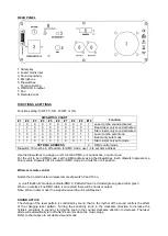 Preview for 3 page of KAM Combi Cluster Instruction Manual