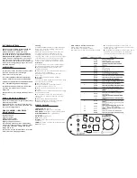 Предварительный просмотр 2 страницы KAM DMX LASER 120 PRO Instruction Manual