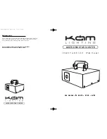 Предварительный просмотр 1 страницы KAM DMX STAR CLUSTER Instruction Manual