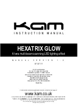 Предварительный просмотр 1 страницы KAM HEXATRIX GLOW Instruction Manual