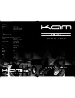 KAM KMD10 Product Manual preview