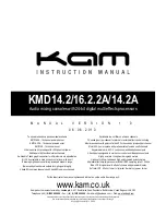 KAM KMD14.2 Instruction Manual preview