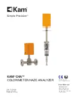 KAM Simple Precision CHA User Manual предпросмотр