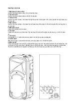 Preview for 3 page of KAM SOUNDFORCE15A Manual