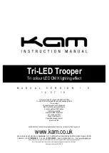 KAM Tri-LED Trooper Instruction Manual preview