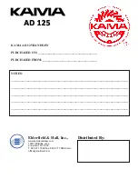 Preview for 8 page of KAMA EV88 Instruction Manual