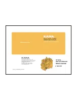 KAMA KM2V80 Operation Manual preview