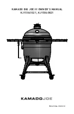 Preview for 1 page of Kamado Joe BIG JOE III Owner'S Manual