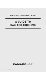 Kamado Joe CLASSIC III KJ15040921 Owner'S Manual предпросмотр