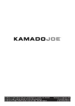 Предварительный просмотр 4 страницы Kamado Joe KJ15124722 Manual