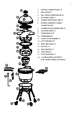 Предварительный просмотр 7 страницы Kamado Joe KJ23RH Owner'S Manual