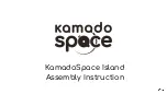 Kamado Space Island Assembly Instruction Manual предпросмотр