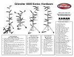 Kaman Gibraltar 6600 Series Setup Instructions preview