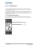 Preview for 5 page of Kaman KD-2306 User Manual