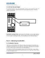 Preview for 7 page of Kaman KD-2306 User Manual