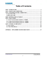 Preview for 2 page of Kaman KDM-8206 Reference Manual