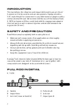 Preview for 2 page of Kamasa-TOOLS K 11249 Operation Instructions