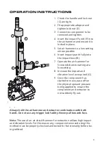 Preview for 3 page of Kamasa-TOOLS K 11249 Operation Instructions