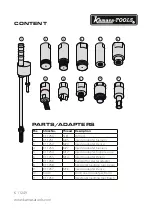 Preview for 4 page of Kamasa-TOOLS K 11249 Operation Instructions