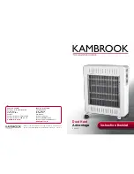 Preview for 1 page of Kambrook Advantage KRH300 Instruction Booklet