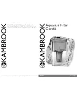 Preview for 1 page of Kambrook Aquarius KWF20 Manual