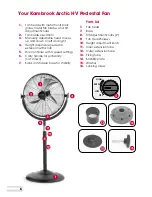 Предварительный просмотр 7 страницы Kambrook Arctic HV KFA423 Instruction Booklet